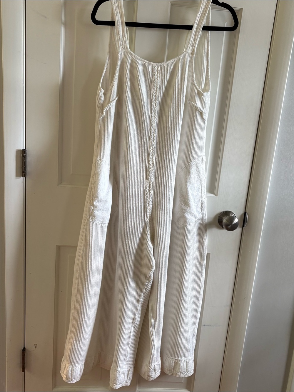 FREE PEOPLE waffle knit jumpsuit romper